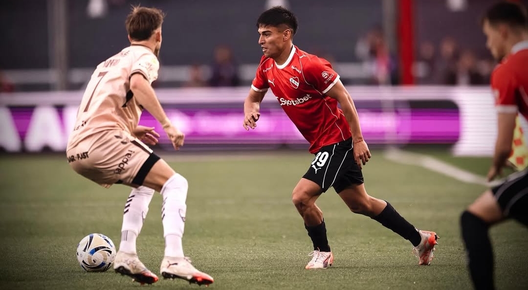 El chico de Independiente demostró estar a la altura.