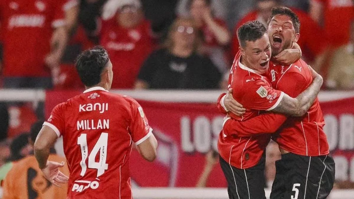 Felipe Loyola anotó uno de los goles de Independiente.