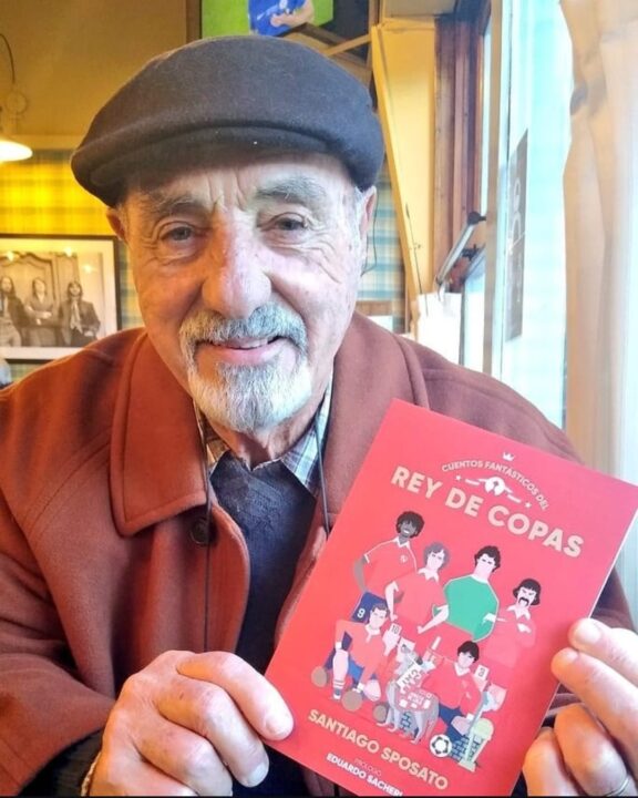 El Chivo Pavoni con su ejemplar.