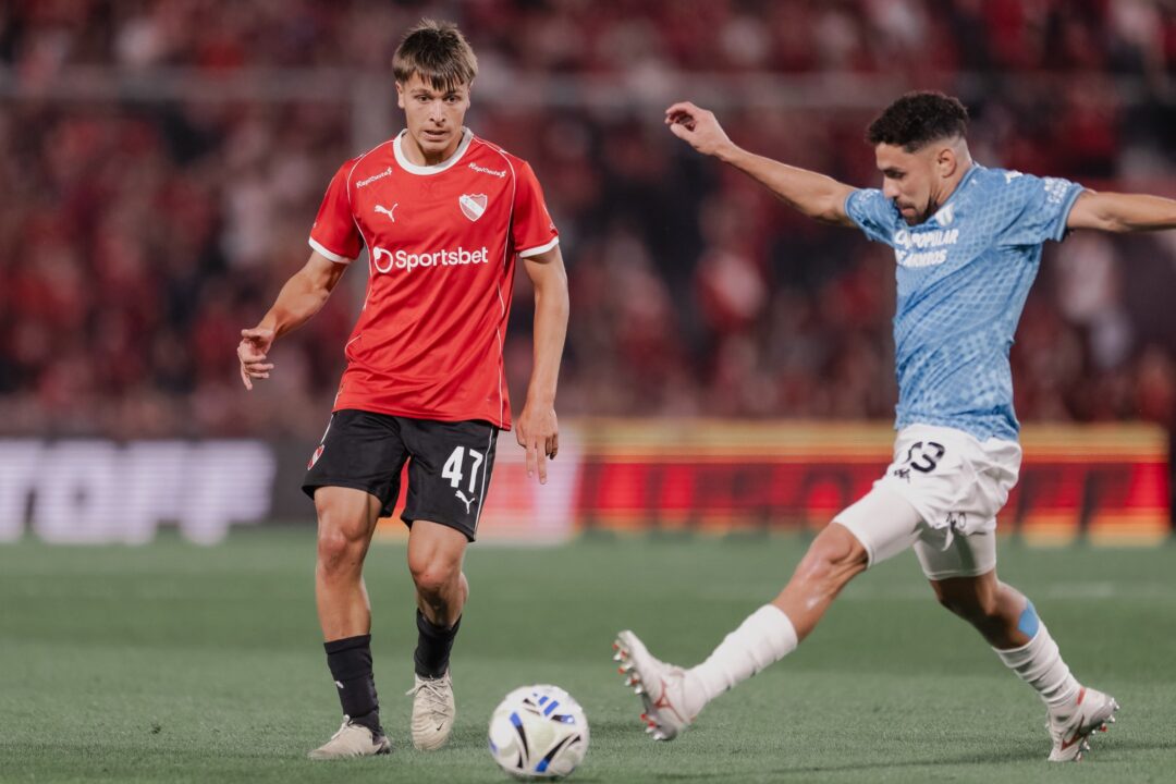 Mateo Pérez Curci tuvo su debut en la Primera de Independiente.