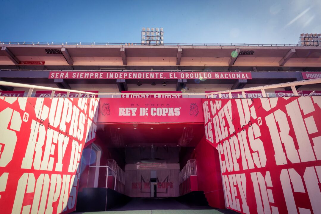Independiente está pintando su estadio.