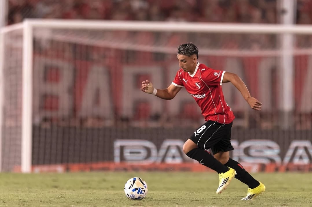 Millán se afianzó en el once de Independiente.