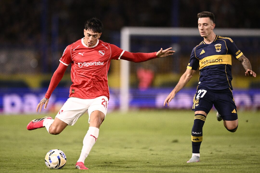 Independiente disputó el clásico contra Boca.