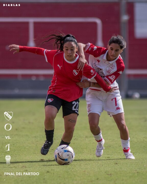 Las Diablas perdieron en casa.