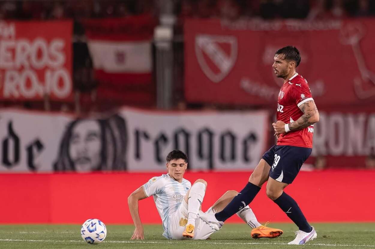Fedorco es uno de los defensores que tiene Independiente en el plantel profesional.