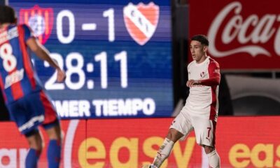 ¿Santiago Montiel se puede perder el próximo partido de Independiente?