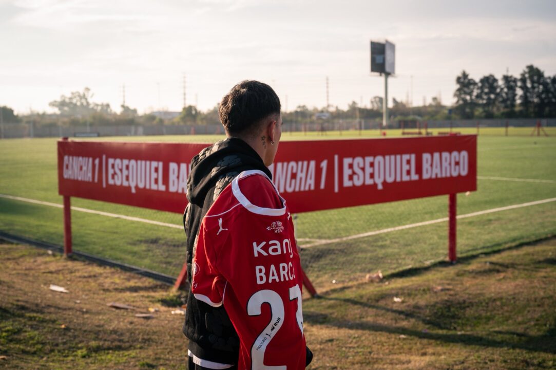 Esequiel Barco volvió al predio.