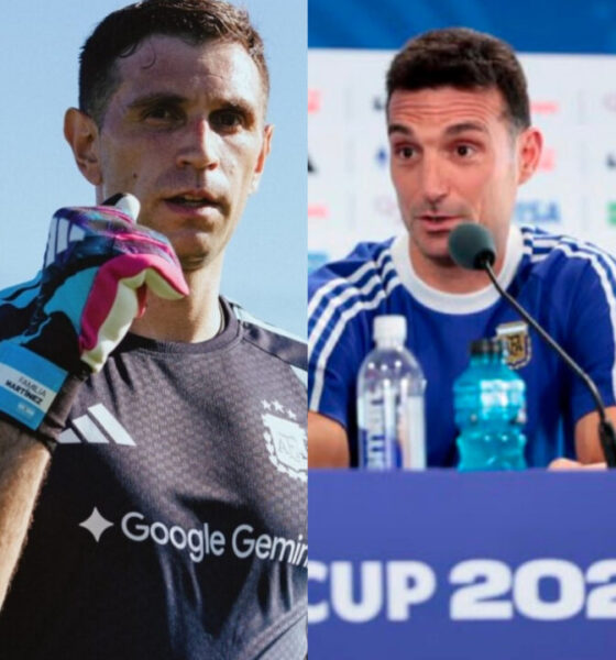 Esto dijo Scaloni sobre el Dibu Martínez