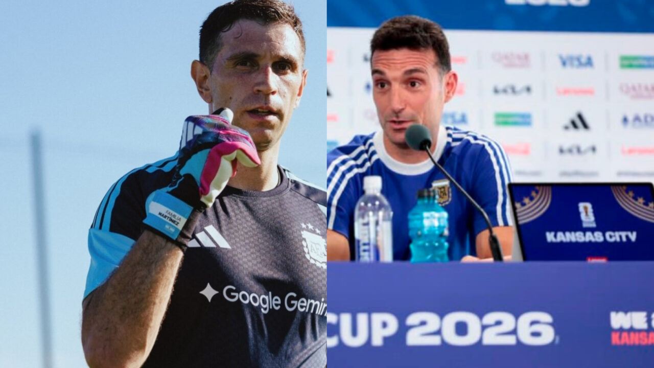 Esto dijo Scaloni sobre el Dibu Martínez