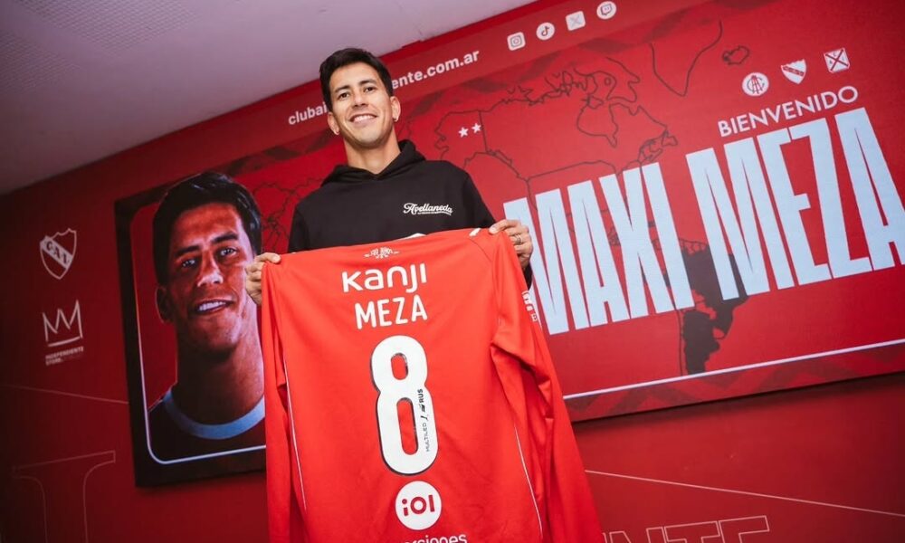Independiente presentó a Maximiliano Meza