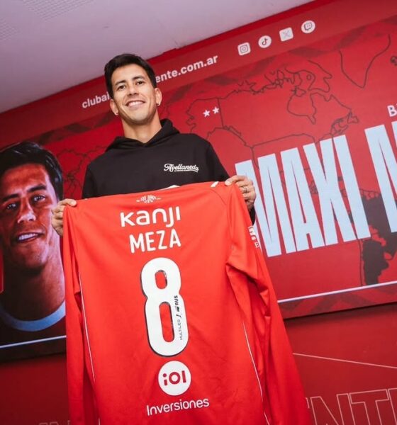 Independiente presentó a Maximiliano Meza