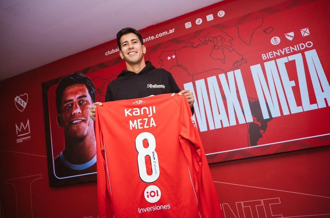 Independiente presentó a Maximiliano Meza
