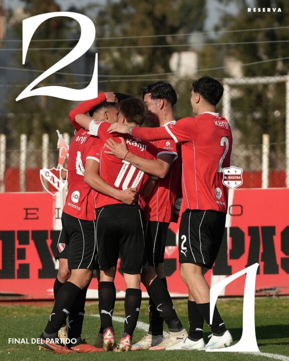 Independiente le ganó a Riestra en el predio de Domínico.